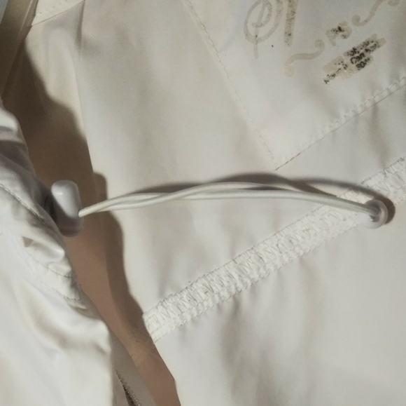 White Drawstring Jacket - Picture 3 of 5